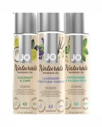 JO® Naturals Massage Oil